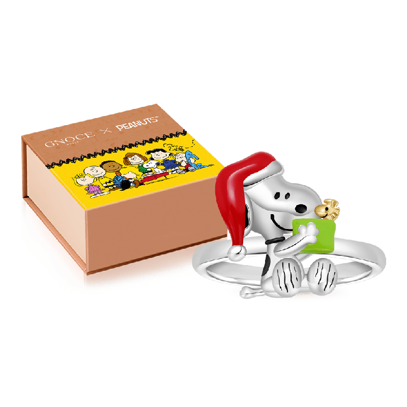Peanuts Anillo de Navidad Snoopy