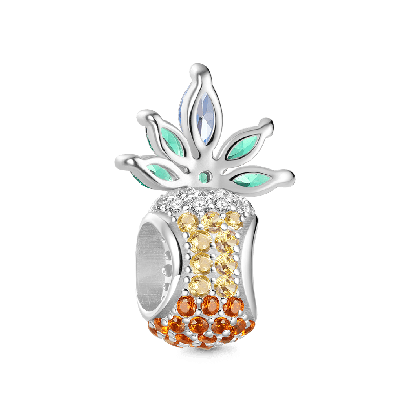 Charm Diamante Completo Piña
