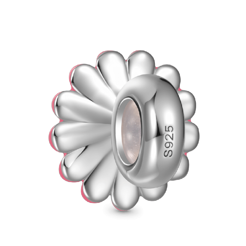 Charm de Clip Abeja En Flor