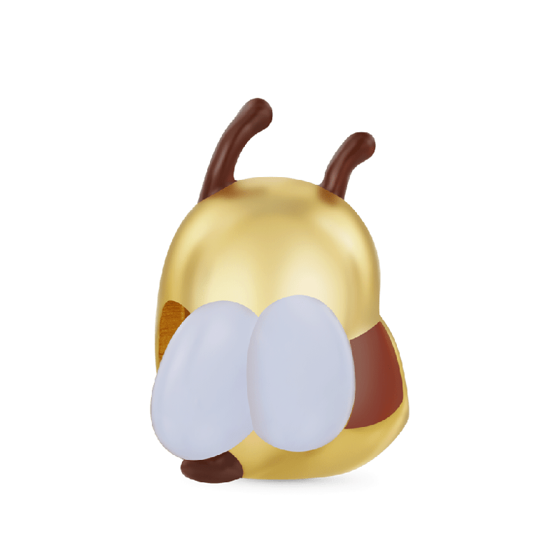 Charm de Abeja Gruesa
