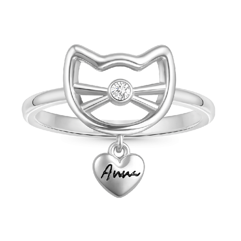 Anillo Personalizado de Gato