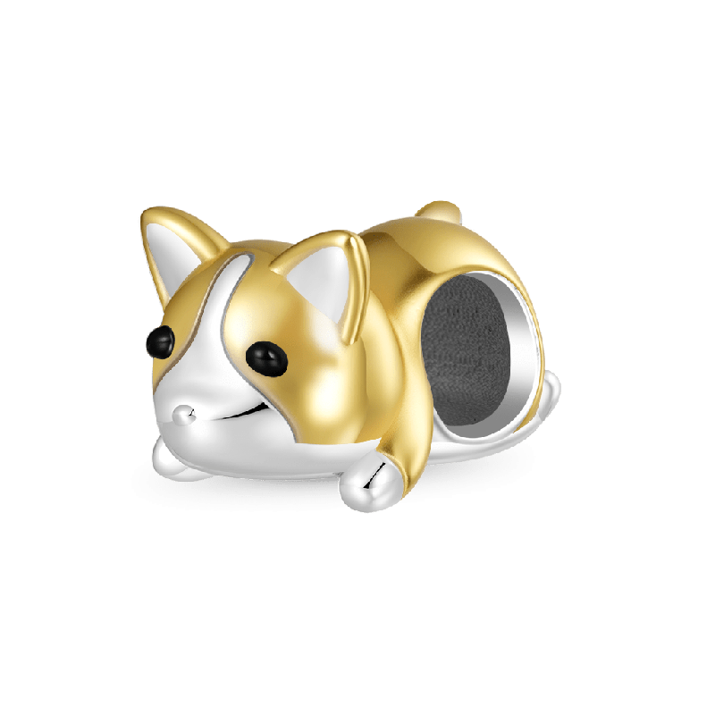Charm de Perro Corgi Encantador