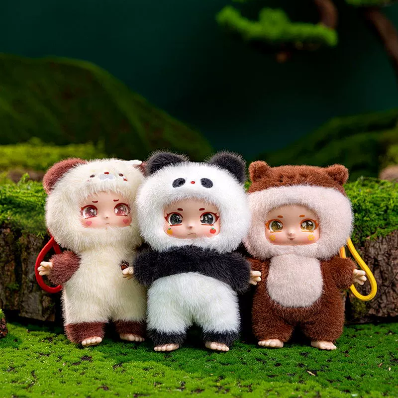 Colgante de Felpa Panda Muñeco Bolsa