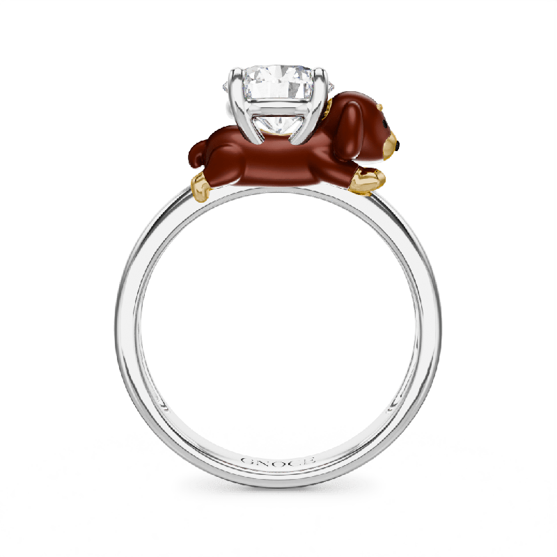 Anillo Perro Dachshund