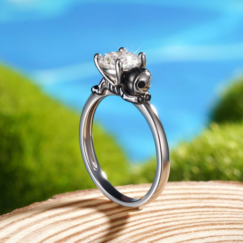 Anillo de Hombre de Jengibre Esquelético