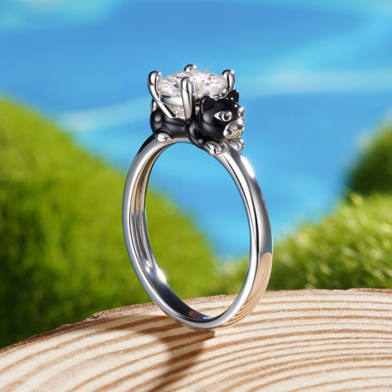 Anillo de Gato Mantecoso