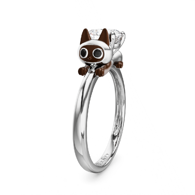 Anillo Gato Siamés