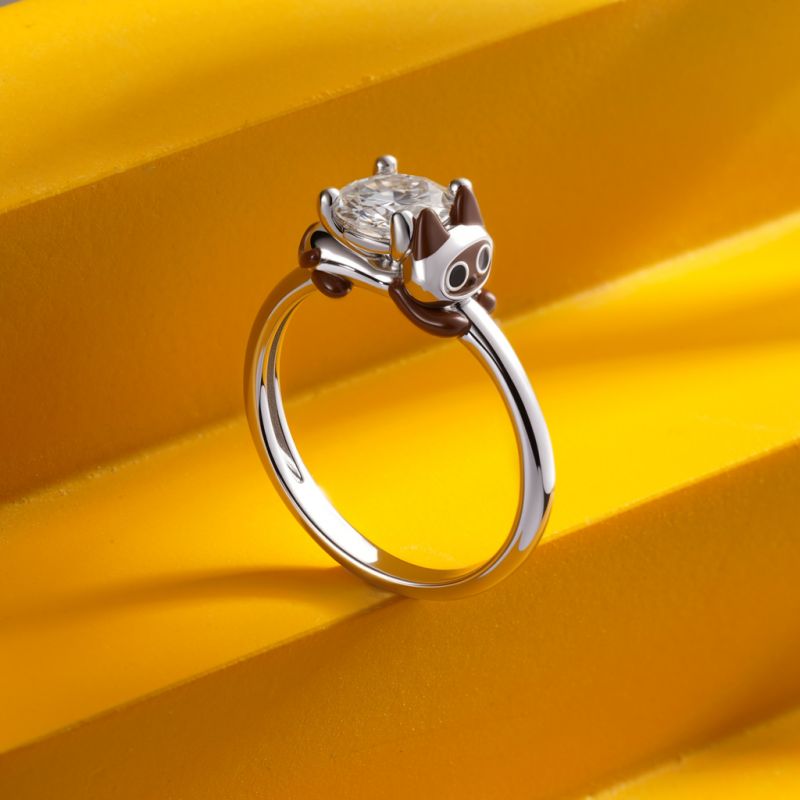 Anillo Gato Siamés