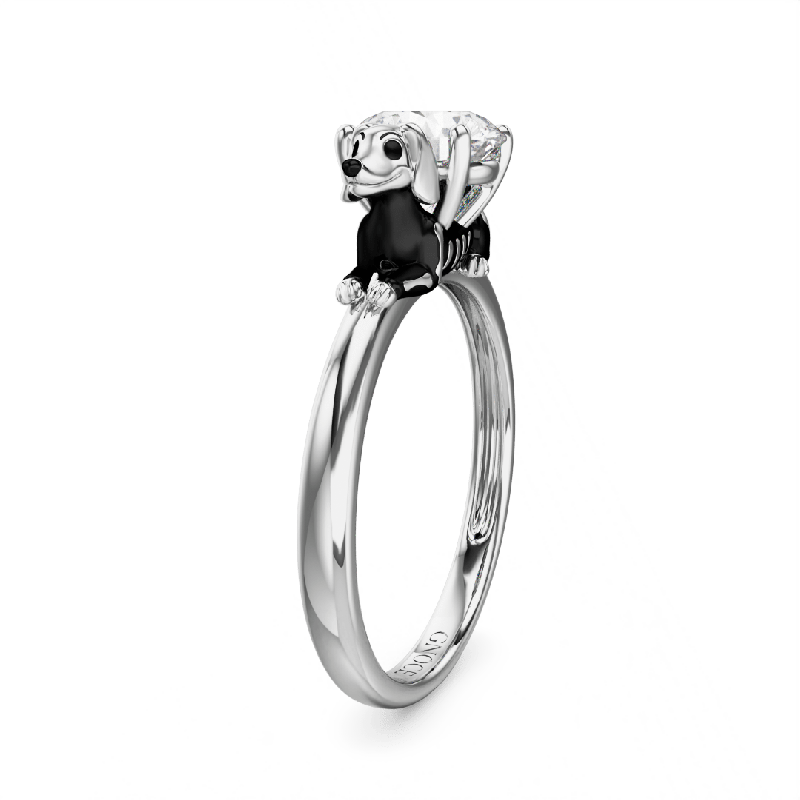Anillo de Esqueleto de Cachorro