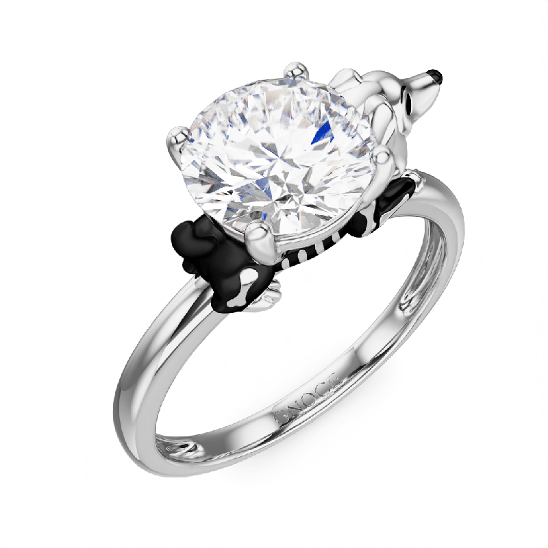 Anillo de Esqueleto de Cachorro