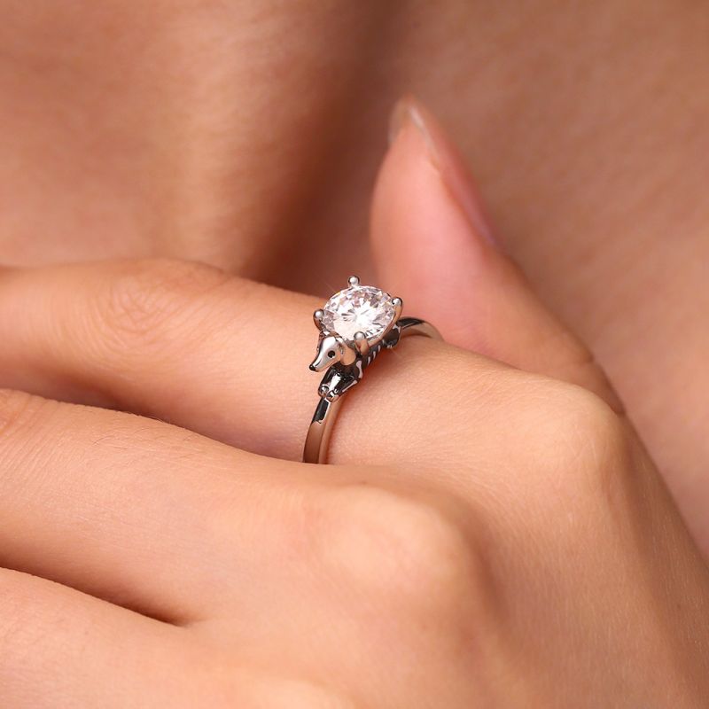 Anillo de Esqueleto de Cachorro