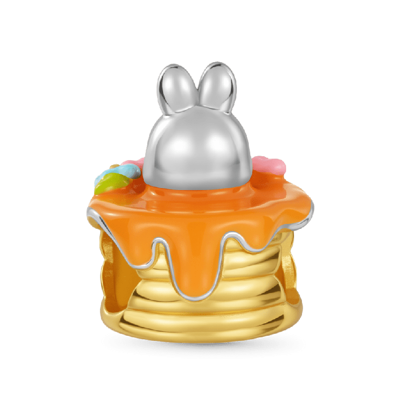 Charm De Pancake De Conejo Dulce