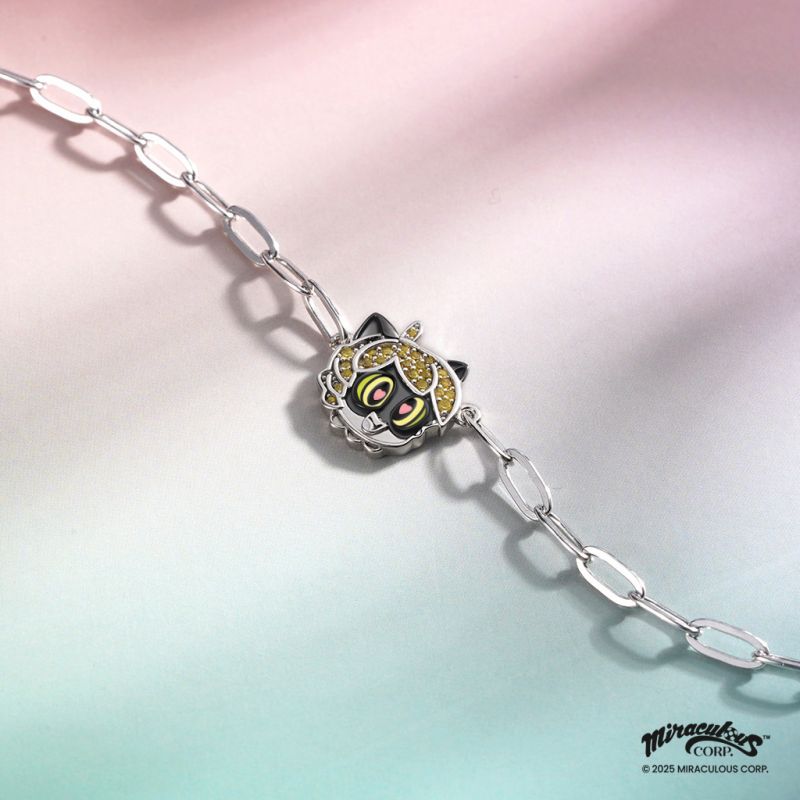 Pulsera de Cadena de Cat Noir