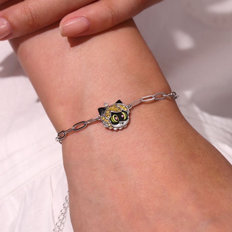 Pulsera de Cadena de Cat Noir