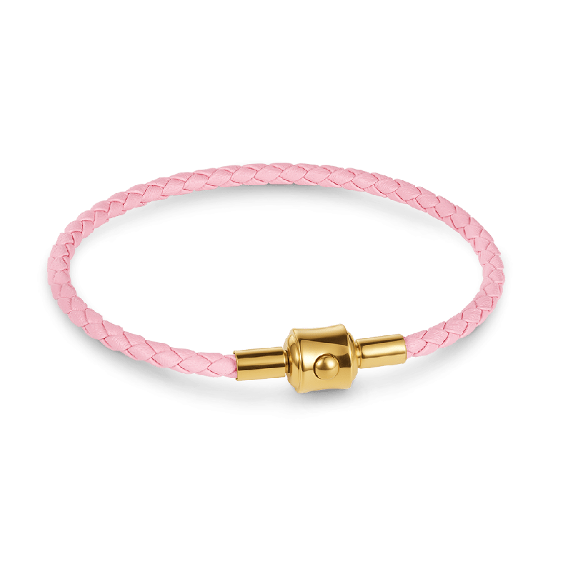 Pulsera Básica Snap Rosa