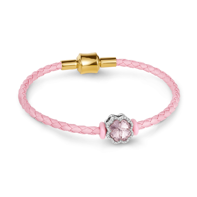 Pulsera Básica Snap Rosa