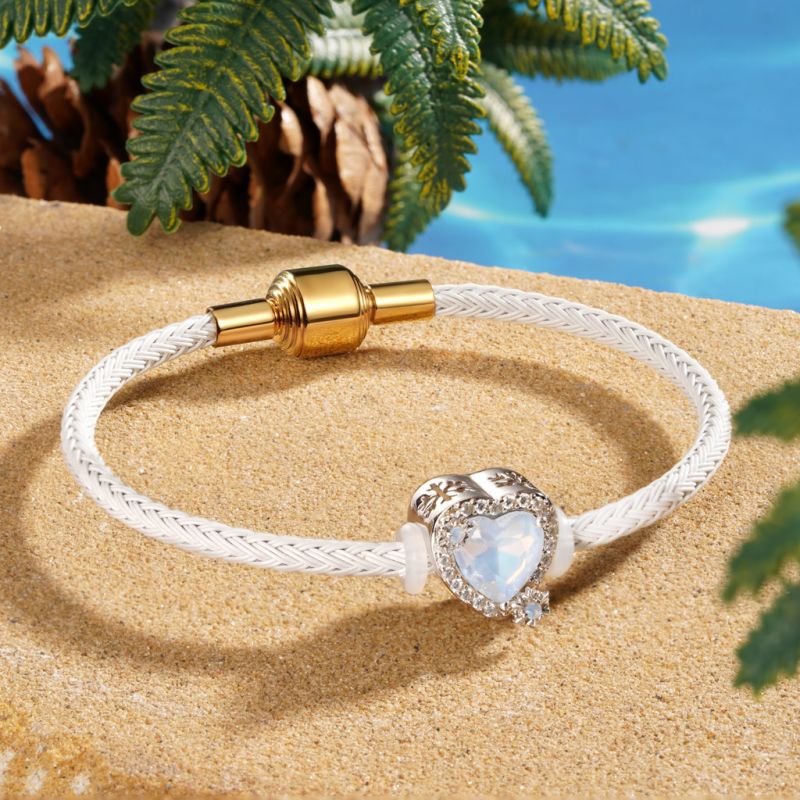 Pulsera Básica Snap Blanca
