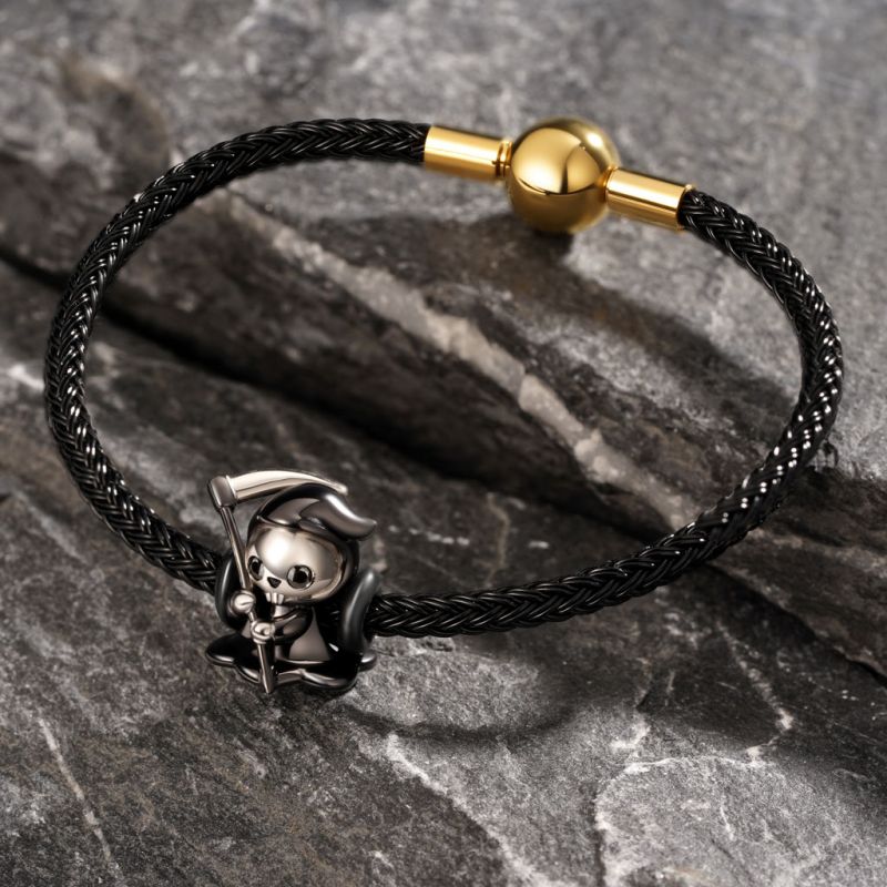 Pulsera Básica Snap Negra