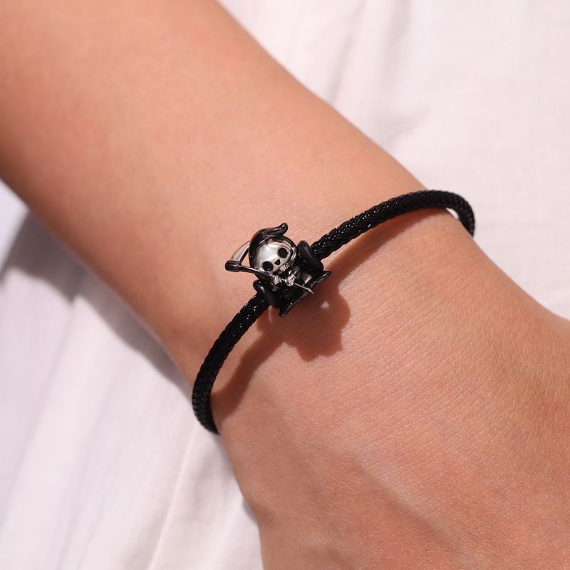 Pulsera Básica Snap Negra