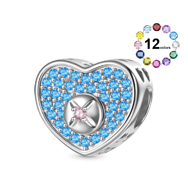 Charm Corazón Enroscado