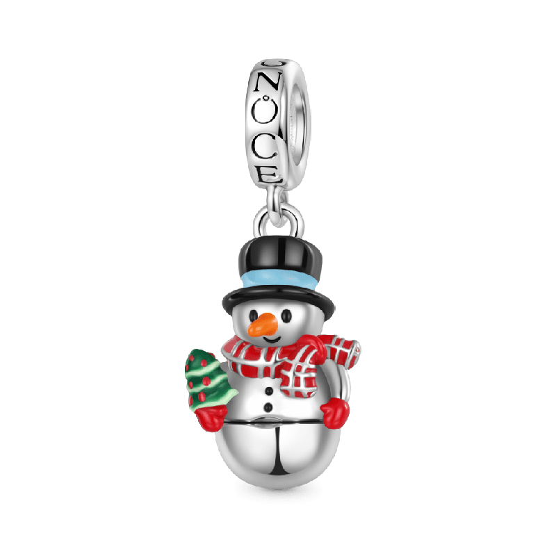 Colgante Muñeco de Nieve Navideño
