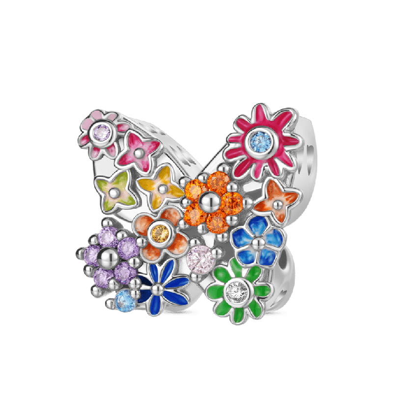 Charm Mariposa Flor