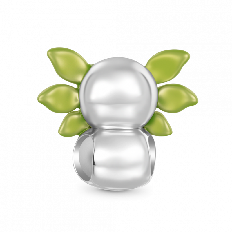 Charm Muñeco de Nieve Axolote Mexicano