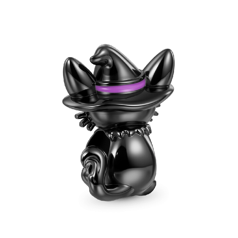 Charm Gato Negro Mago