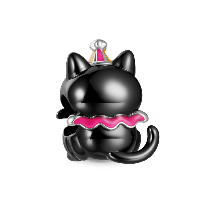 Charm Gato Negro Payaso