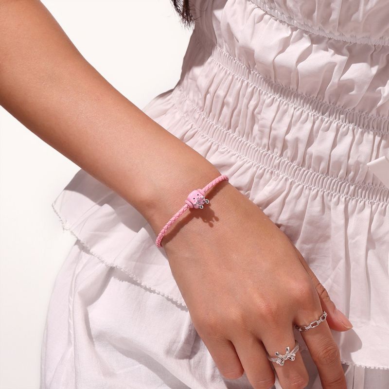 Pulsera Básica Rosa Snap