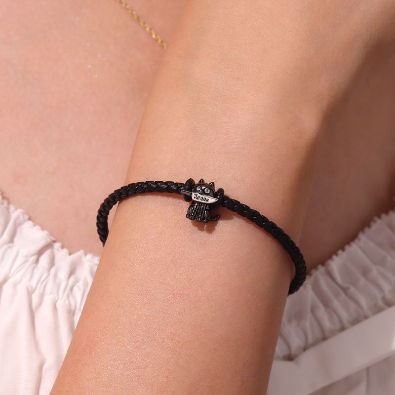Pulsera Básica Negra Snap