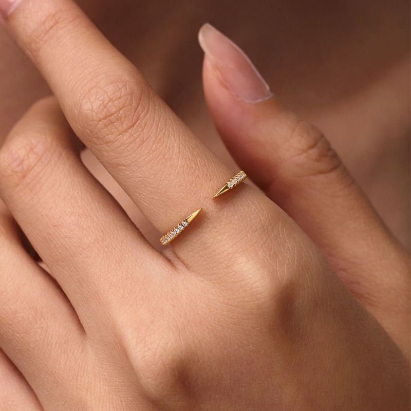 Anillo Garra en Oro Macizo 14K/10K