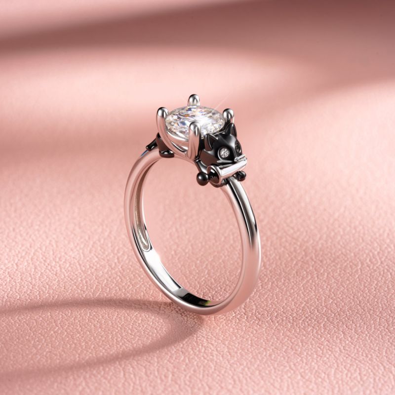 Anillo Gato Negro