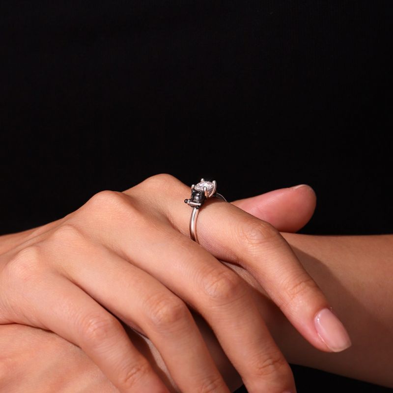 Anillo Gato Negro
