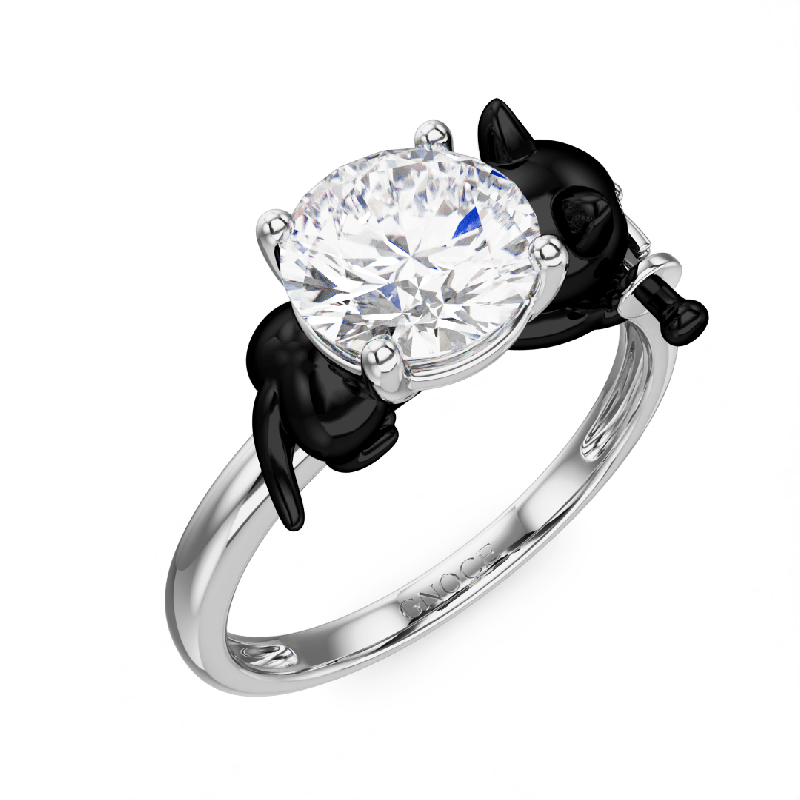 Anillo Gato Negro