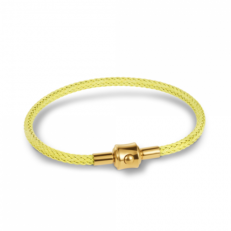 Pulsera Básica Amarilla